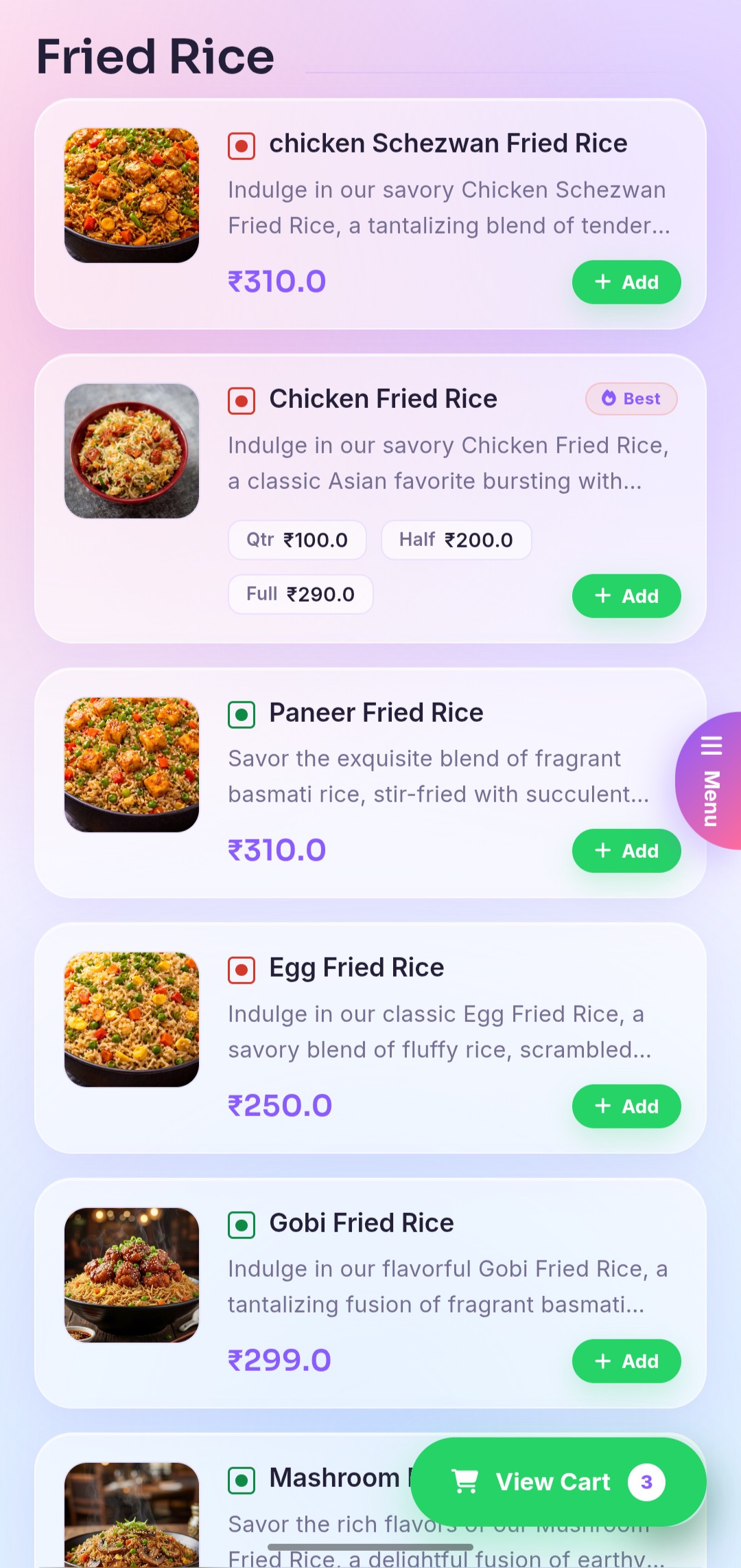 TapNConnect digital QR restaurant menu